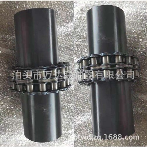链轮联轴器GL型带罩壳滚子链连轴器材质45号钢齿部淬火厂家供应