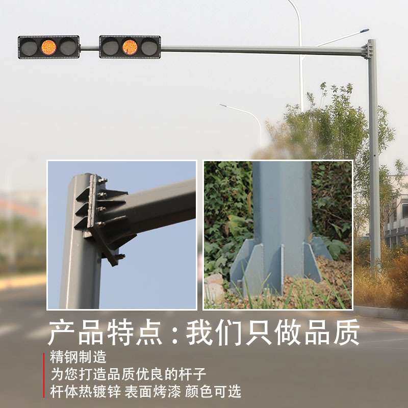 道路八角杆监控立杆户外工程专用厂家直销款式多样精工细作