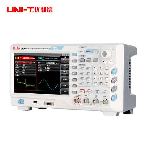 优利德双通道函数/任意波形发生器 信号源UTG4082A/4122A/4162A