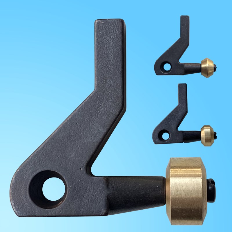 801削皮机铲薄边革算盘珠t压脚铜滚轮挖槽挂五金配饰2制鞋箱包工