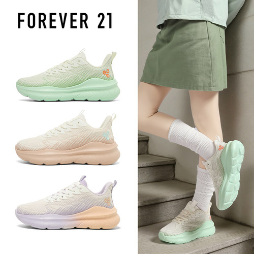 FOREVER21厚底跑步鞋女2026新