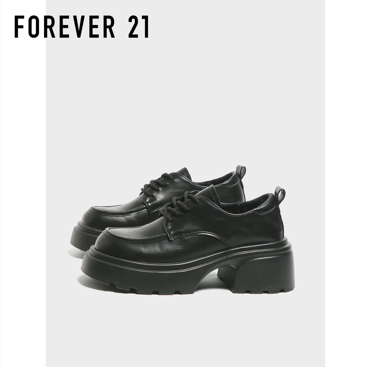 F21英伦风乐福鞋女款2025秋季