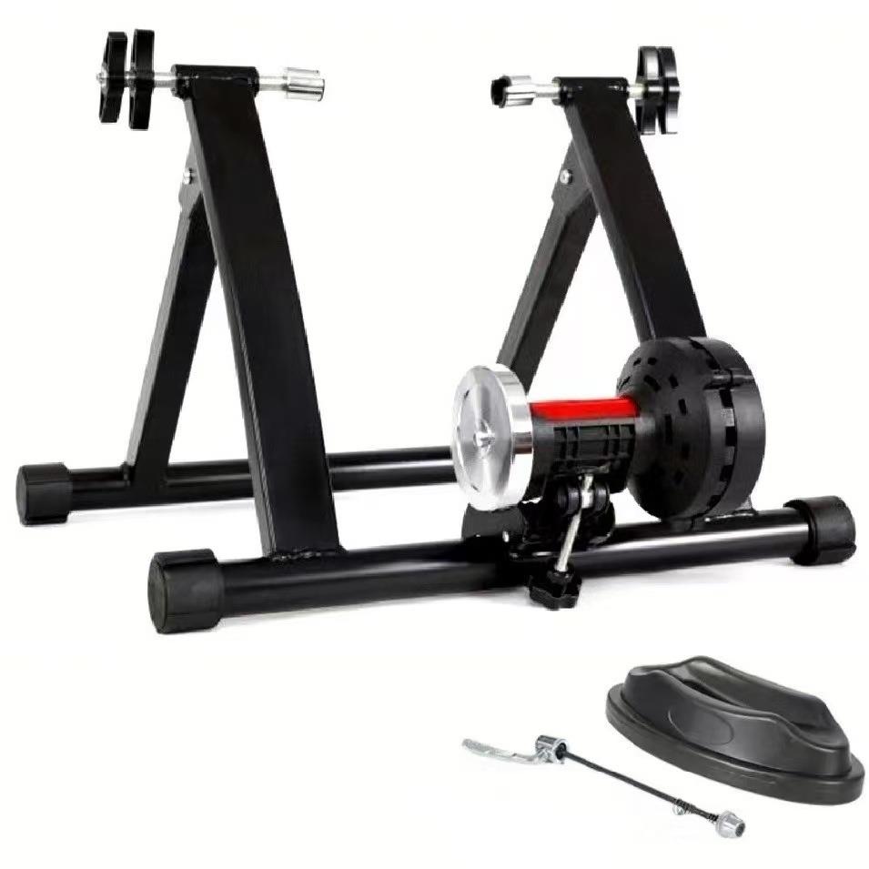 自行车室内骑行台液阻滚筒 公路山地单车磁阻功率智能训练台