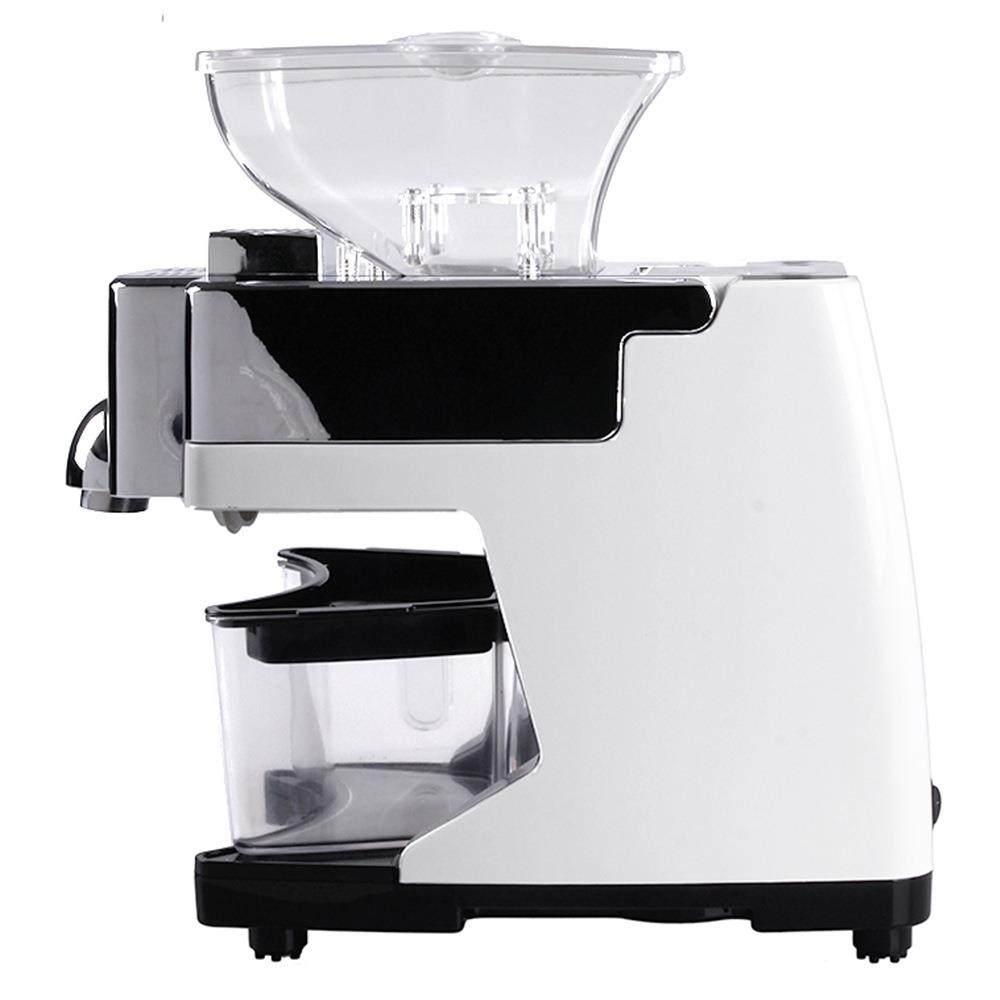 bozy-01w oil press machine 韩皇白色榨油机英文
