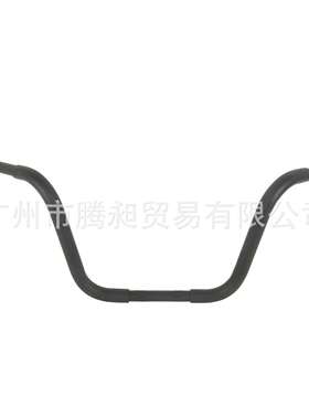 配件哈雷 软尾系列 Sportster FLST FXST 改装龙头黑色车把 12寸