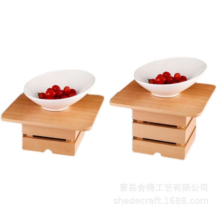 酒店创意特色餐具冷盘自助餐盘展示架