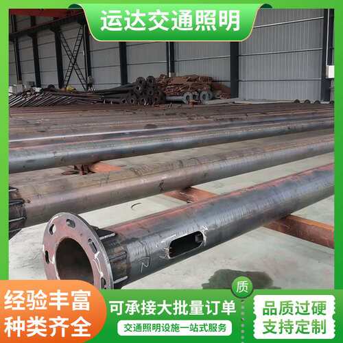 城市交通杆件 指示监控杆标志牌双悬臂杆件高耐用性