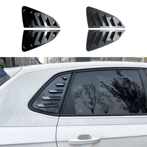适用大众Polo MK6 波罗 2018+百叶窗后车窗车贴外饰改装