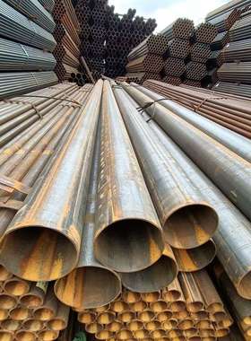 四川成都现货Q235B直缝焊管 空心圆管 DN200高频焊接钢管SC套管