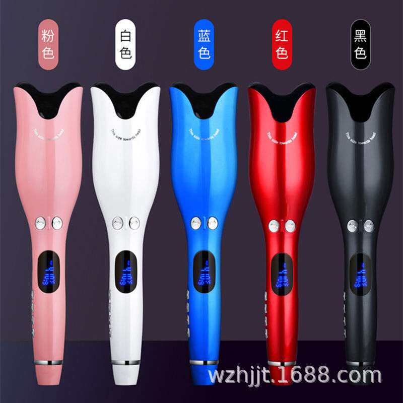 玫瑰型卷发棒自动旋转大波浪卷发神器负离子不伤发懒人烫卷发筒