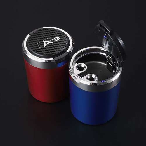 Car Accessories Portable Luminous Liner Cigarette Ashtray