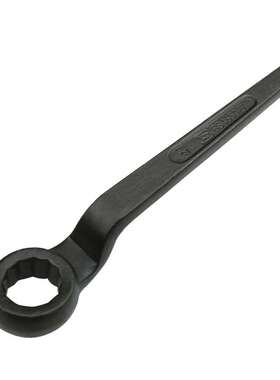 波斯高颈梅花敲击扳手重型弯柄单头扳手大扳手24/30/32/36/41/46