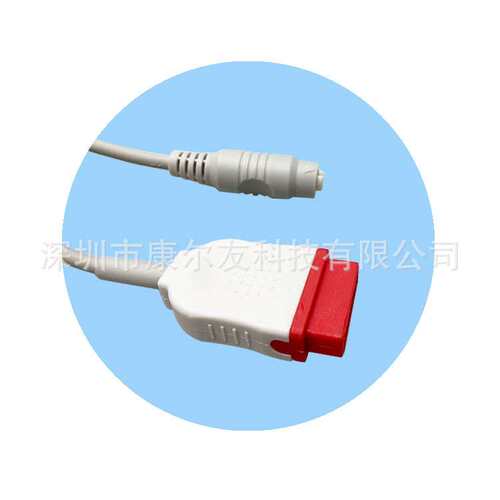康尔友O E M马奎特DASH 100011针转双头电缆连接线监护仪导联线