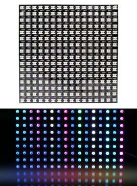 led柔性全彩像素屏 WS2812B SK6812 点阵显示屏8x32 16x16 8x8