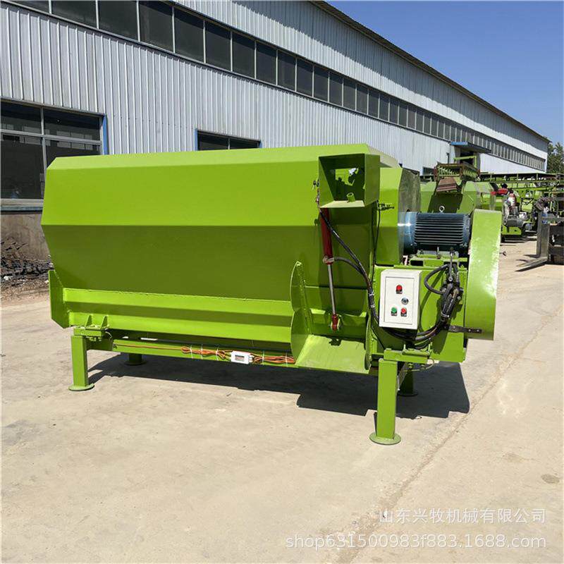 称重式牧草均匀混合机 TMR搅拌机内部细节图片 电动拌草机