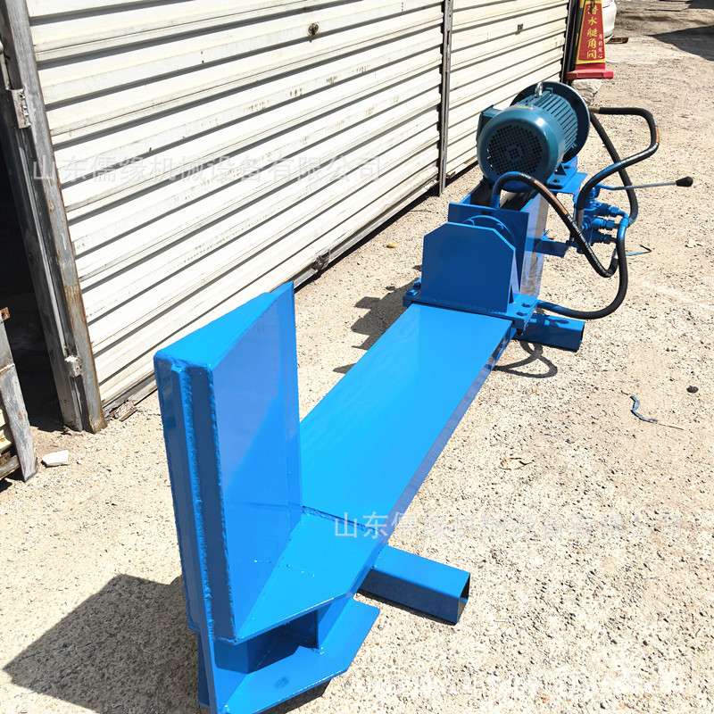 树疙瘩劈柴机 木头墩子劈裂机 榆木圆桩劈木机 劈材机厂