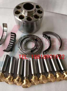 挖机配件 卡特CAT374液压泵A11VLO260泵胆柱塞配油盘摇摆月牙轴承