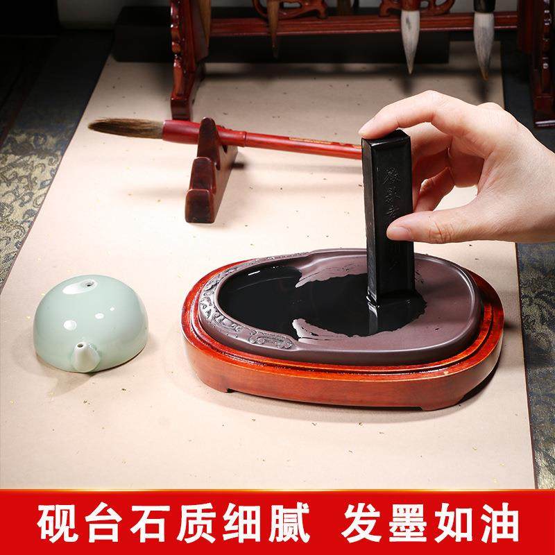 文博端砚原石天然4寸5寸6寸8寸小楷蛋形磨墨砚台带盖文房肇庆,模玩/动漫/周边/娃圈三坑/桌游,模型制作工具/辅料耗材,淘宝优惠券,粉丝福利购,淘宝优惠卷