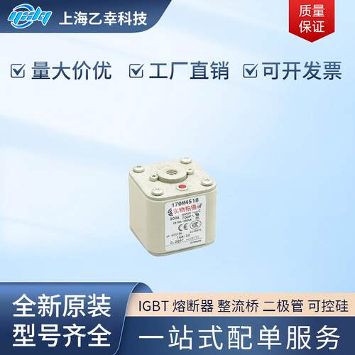 巴斯曼熔断器 170M4514 170M4515 170M4516 170M4517 170M4518