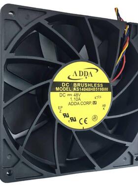 ADDA AS14048HB519B00 14038 14050 48V 1.1A 散热风扇 直流风机