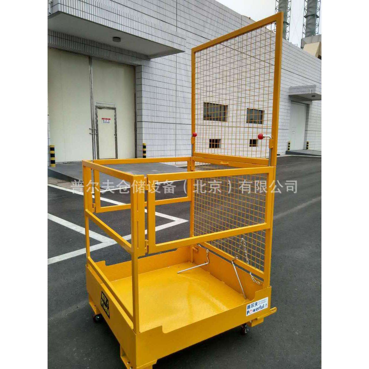 叉车笼子高空作业载人平台笼车安全笼