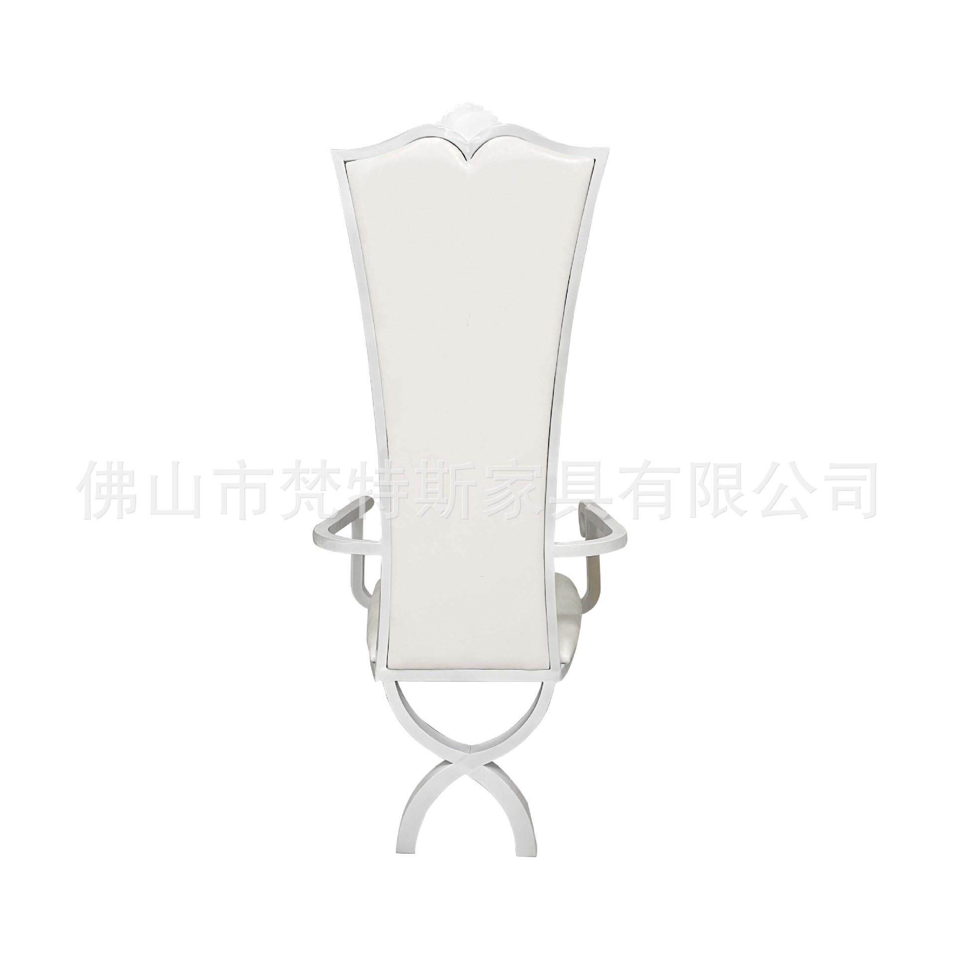 外贸工厂现代简约不锈钢酒店宴会婚礼椅子