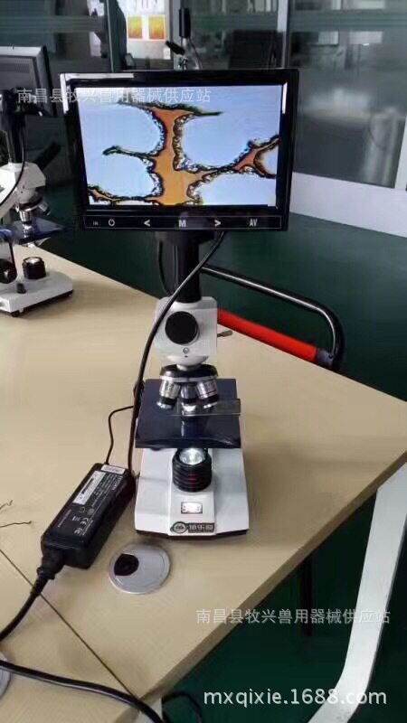 猪乐道恒温显微镜猪人工授精设备器械猪精液精子观察加热显微畜牧