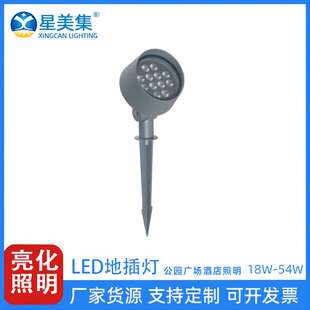 36W led户外防水照树灯射树灯 18W 32W 公园景区亮化地插灯 54W