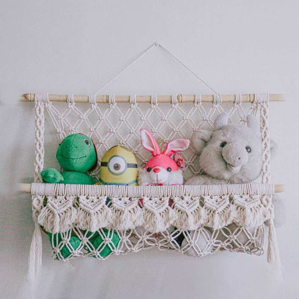 编织挂毯流苏收纳架书杂志网兜架棉绳编织墙装饰壁挂绿植置物架,鲜花速递/花卉仿真/绿植园艺,割草机/草坪机,淘宝优惠券,粉丝福利购,淘宝优惠卷