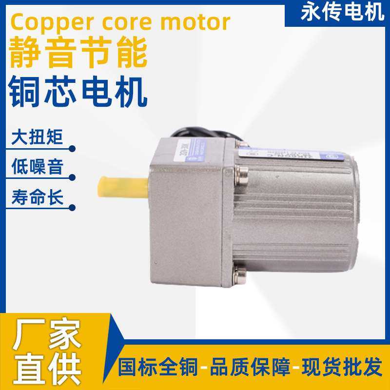 现货直供 110V/220V/380V微型卧式120W小型齿轮减速电机厂家