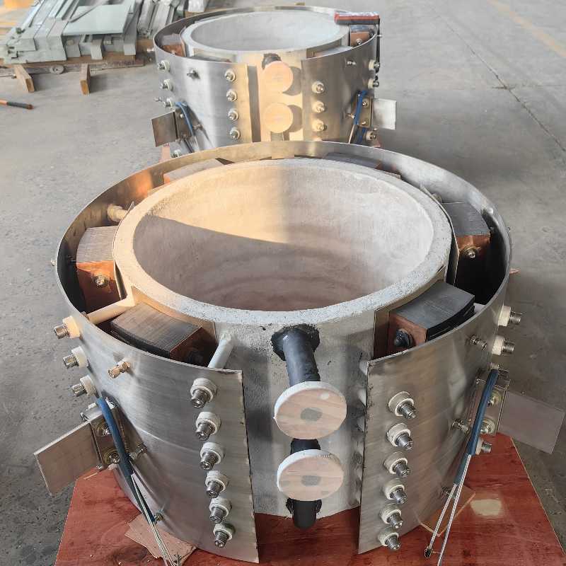 沈阳中频熔炼感应圈 锦州真空炉感应圈 600kg熔炼炉感应圈