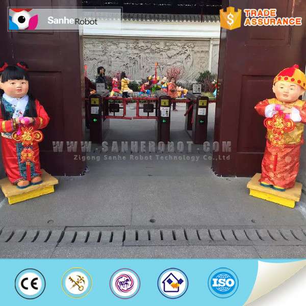 玻璃钢人物雕塑 户外园林景区公园古代历史名人景观雕塑制作工厂