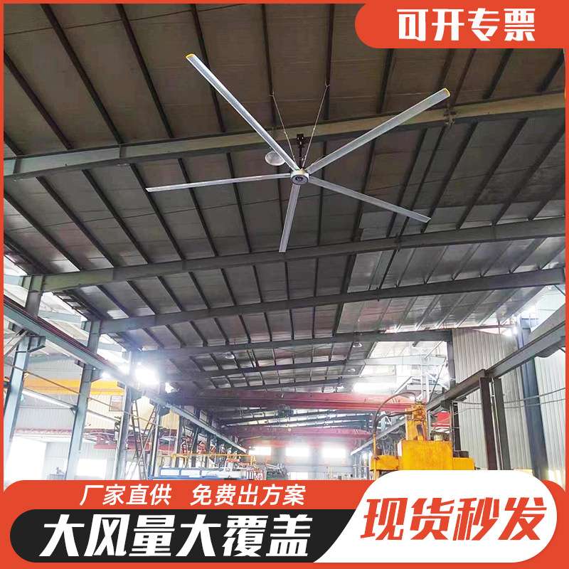 七米三大风扇大型节能电扇工厂车间散热通风大功率永磁工业吊扇
