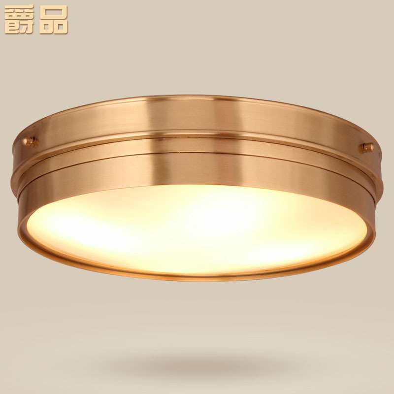 现代简约全铜创意艺术吸顶灯厨房灯过道灯走廊玄关灯阳台灯卧室灯