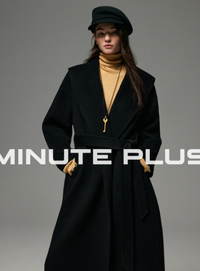 MinutePlus [Cocoon.茧] 100%绵羊毛.定制浴袍长款大衣MP58WC08