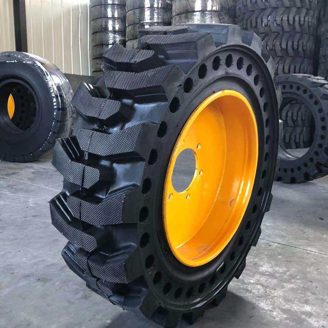 厂家 实心铲车轮胎16/70-20 24 20.5/70 825-16耐扎矿山轮胎