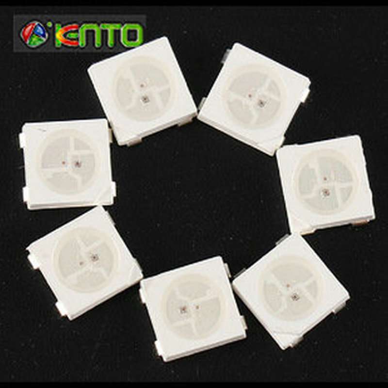 5050RGB 幻彩贴片式LED灯珠厂家 高亮贴片发光二极管LED灯珠
