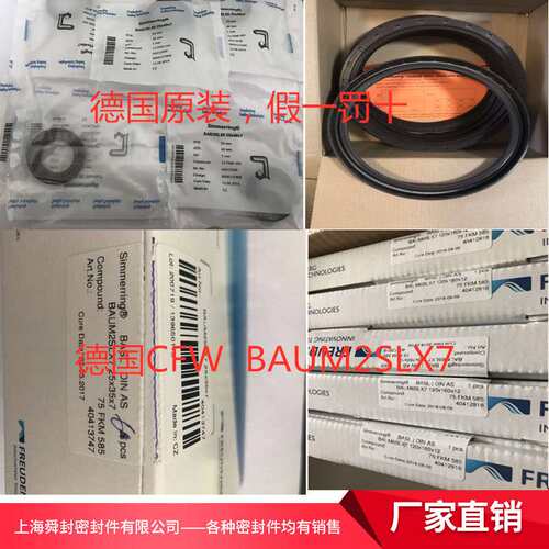 德国CFW/MERKEL/SRMIT/DIN3760 AS   BAUM2SLX7 单唇密封圈