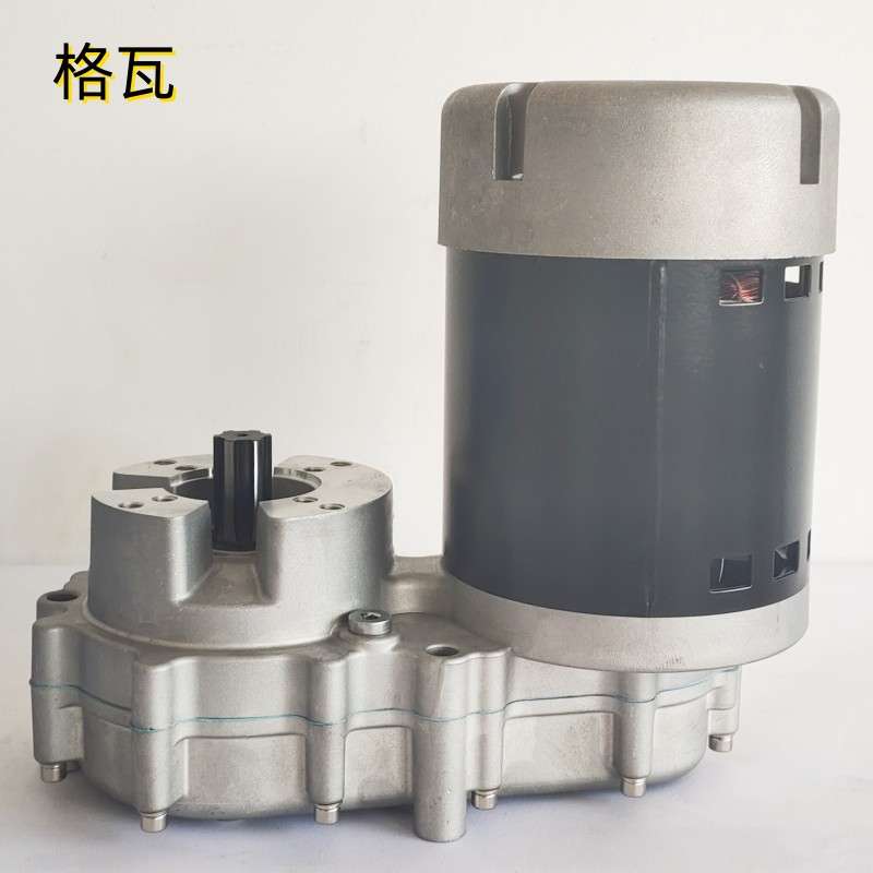 格瓦110V单相减速电机120W 10转 150KG挤出式矿冰制冰机齿轮电机