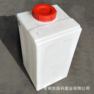 80L方形加药箱耐酸碱pe化工加药桶滚塑一次成型80公斤储溶药罐