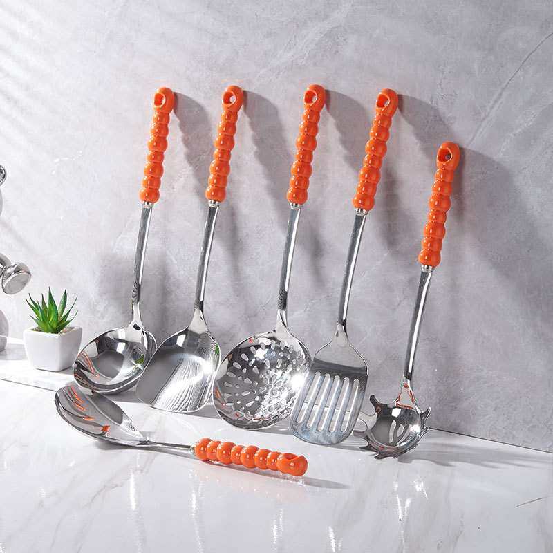 新年不锈钢厨具套装高颜值汤勺锅铲七件套 家用炒菜铲子漏勺,鲜花速递/花卉仿真/绿植园艺,割草机/草坪机,淘宝优惠券,粉丝福利购,淘宝优惠卷