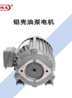 FEMA菲玛铝壳油泵电机132L2-4Motor11KW24A1450转空心轴