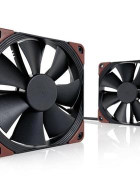 猫头鹰 NF-F12 industrialPPC-3000 PWM 12cm风扇温控风扇 黑色