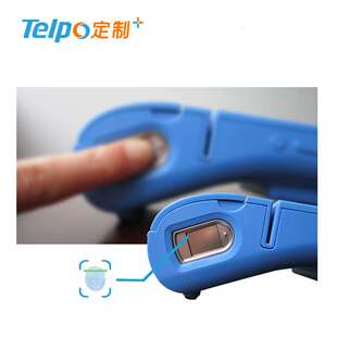 手持指纹识别终端 指纹读取 扫描打印一体机 天波厂家直销TPS900