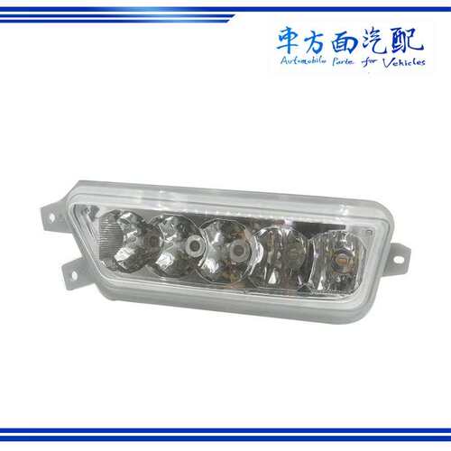 适用解放JH6前雾灯总成LED改装电子雾灯前杠前照灯jh6大灯转向灯