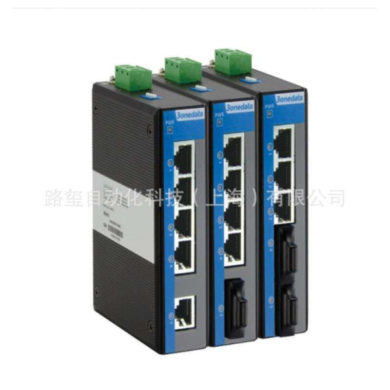 三旺IES2105-5T-P48 非网管型导轨式工业级以太网络交换机3onet