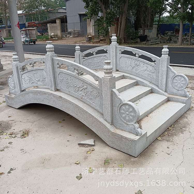 花岗岩石桥厂家园林景区小桥别墅庭院拱桥九曲桥质量保证量大优惠