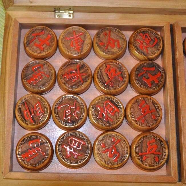 肥城桃木饰品 桃木象棋FL-0895福临特色剑木艺