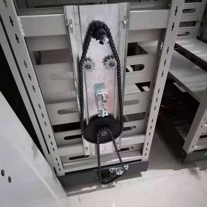 供应重型48牙传动装置移动货架制动装置移动柜配件手摇减速板机构