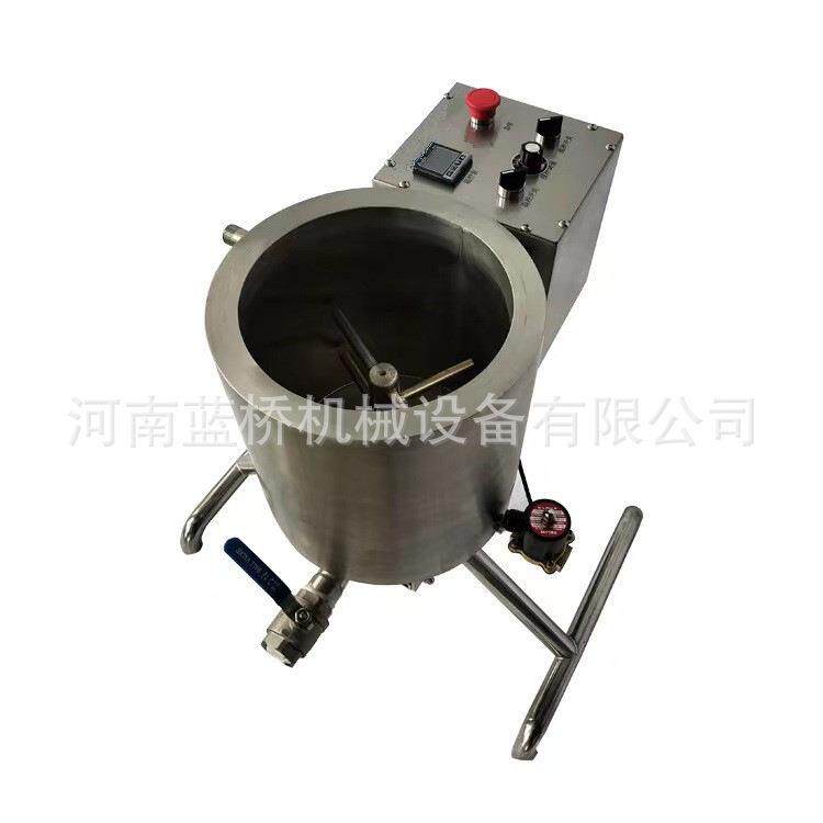 不锈钢立式巧克力球磨机球磨机械巧克力花生坚果研磨机球磨机钢球